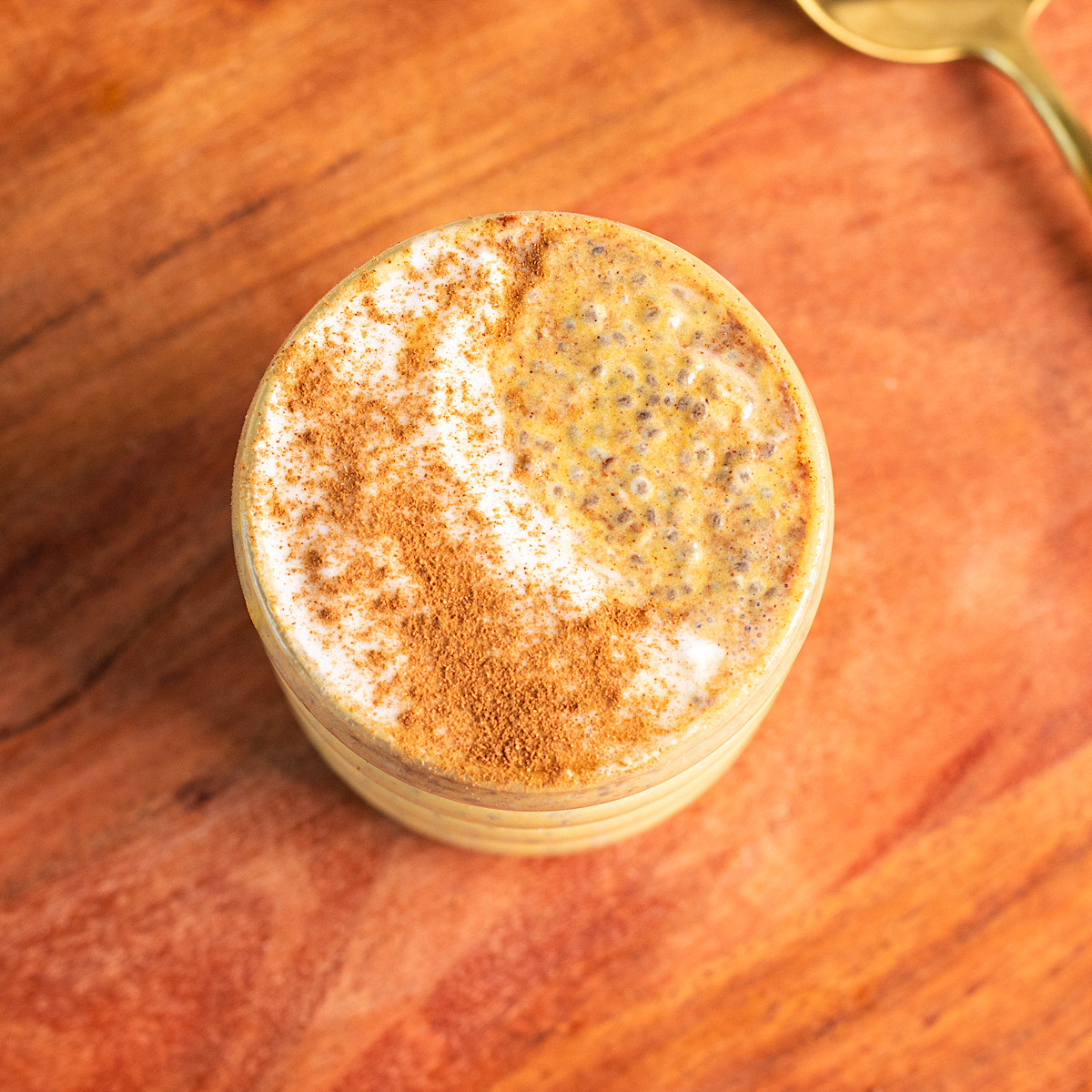 pumpkin pie chia pudding.