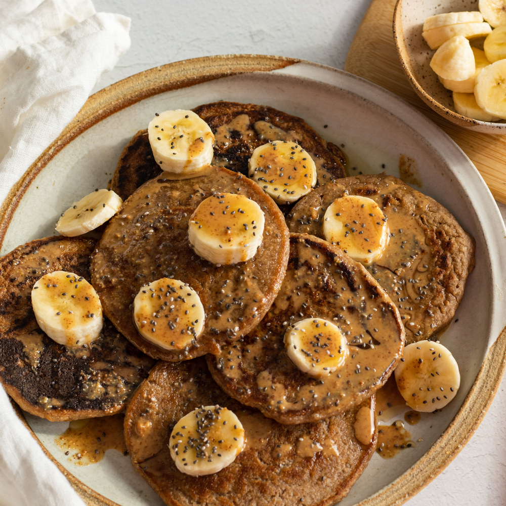 3 ingredient banana pancakes