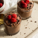 high protein chocolate mousse