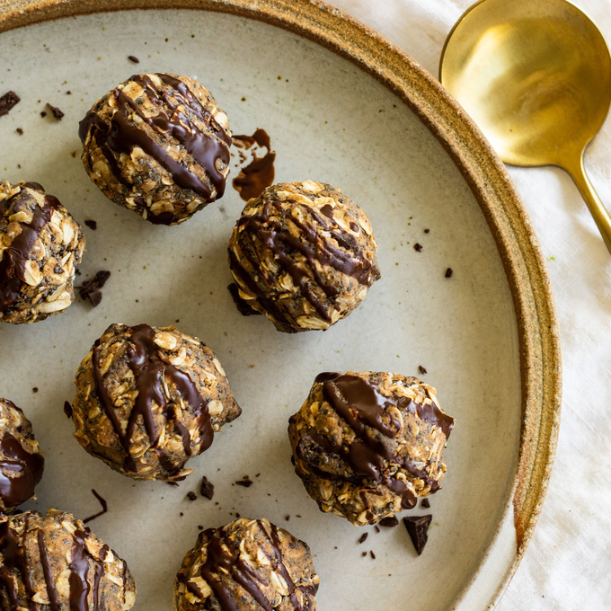 oat protein bliss balls without dates
