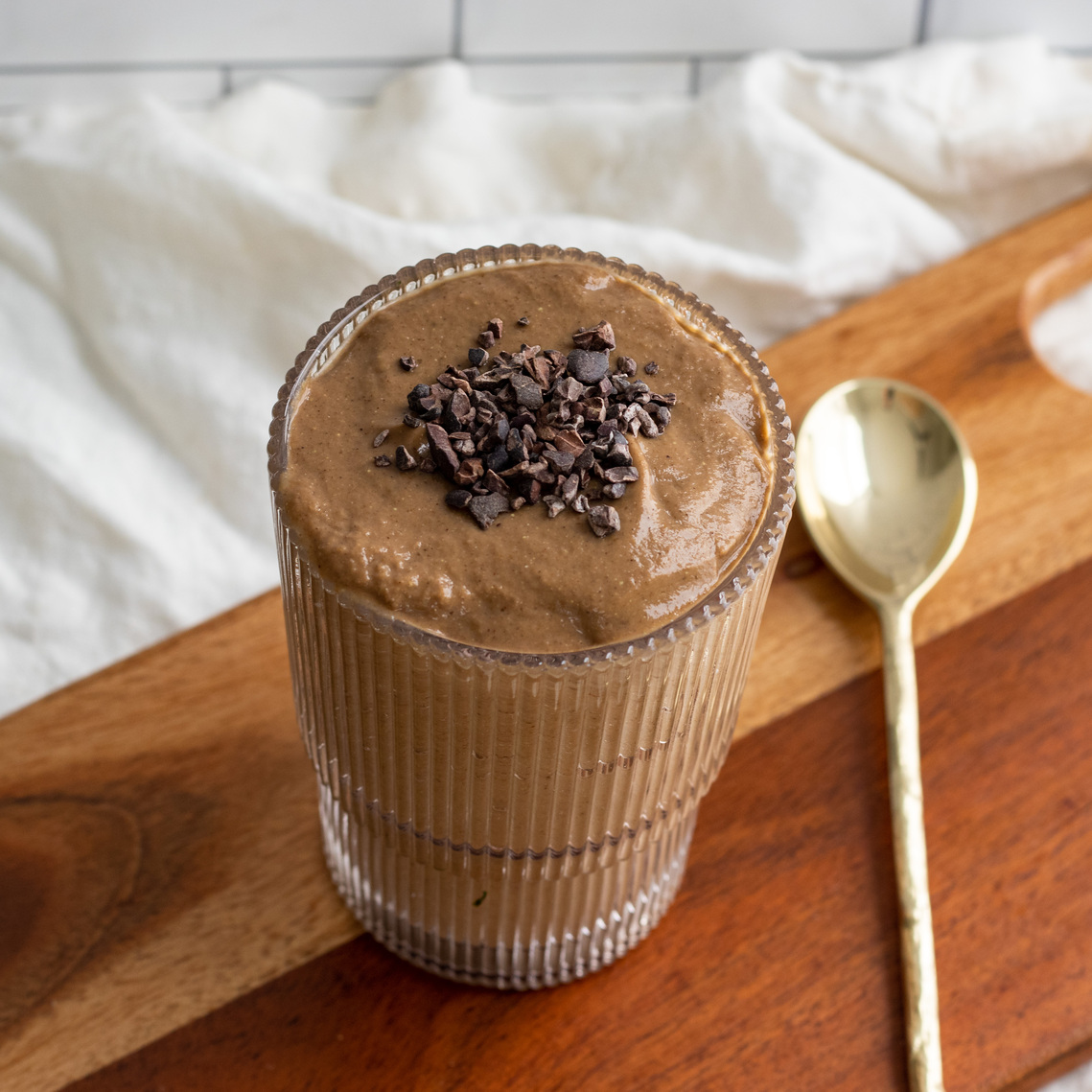 Chocolate Pumpkin Protein Smoothie with Cauliflower and Avocado ...