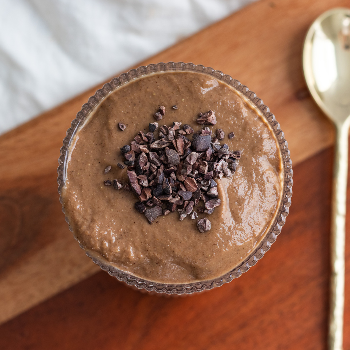 Chocolate Pumpkin Protein Smoothie with Cauliflower and Avocado - Avocado Skillet