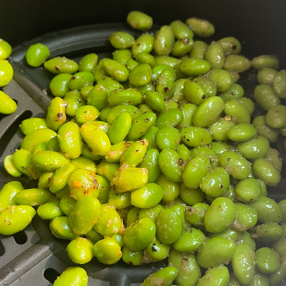 Air Fryer Edamame