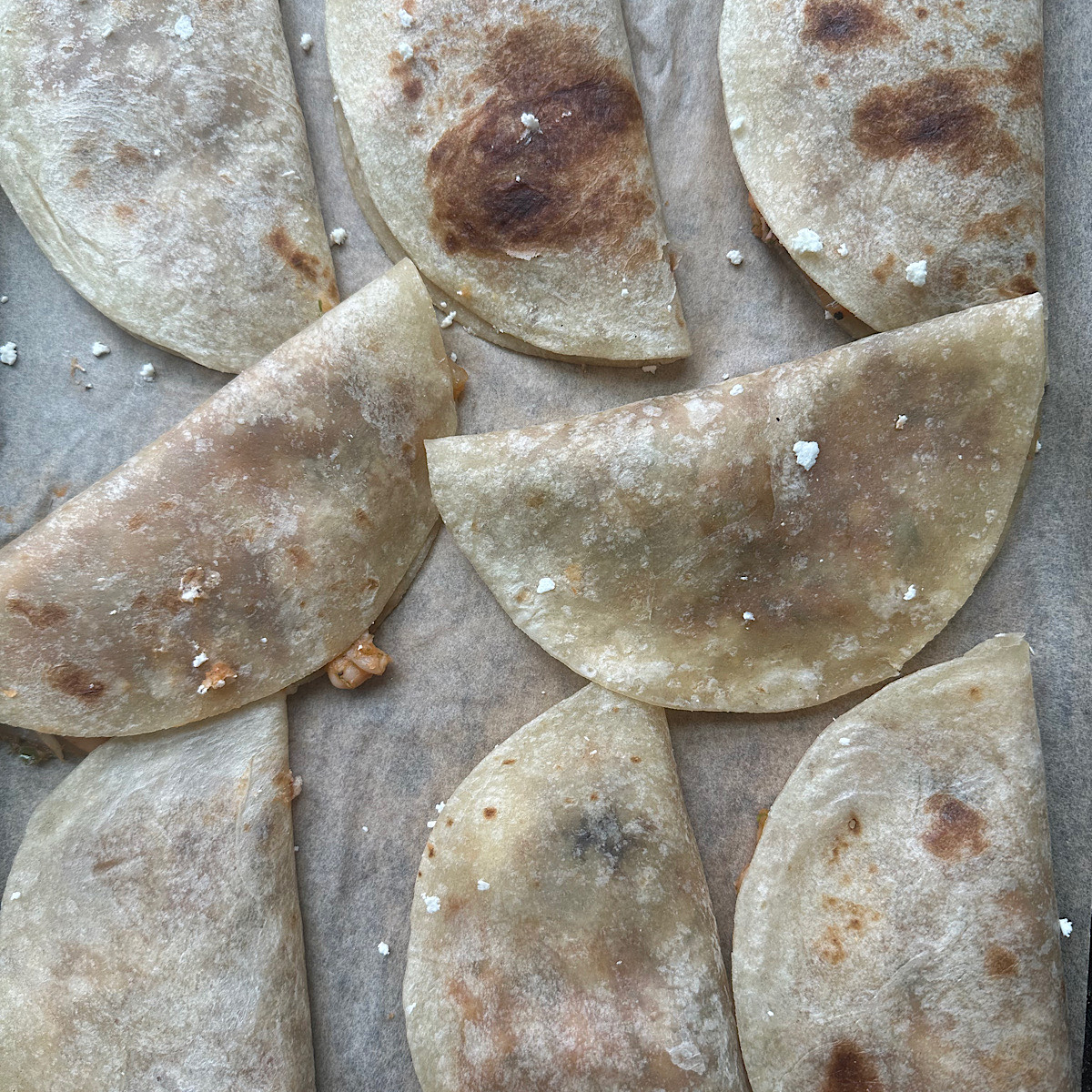 tacos on sheet pan