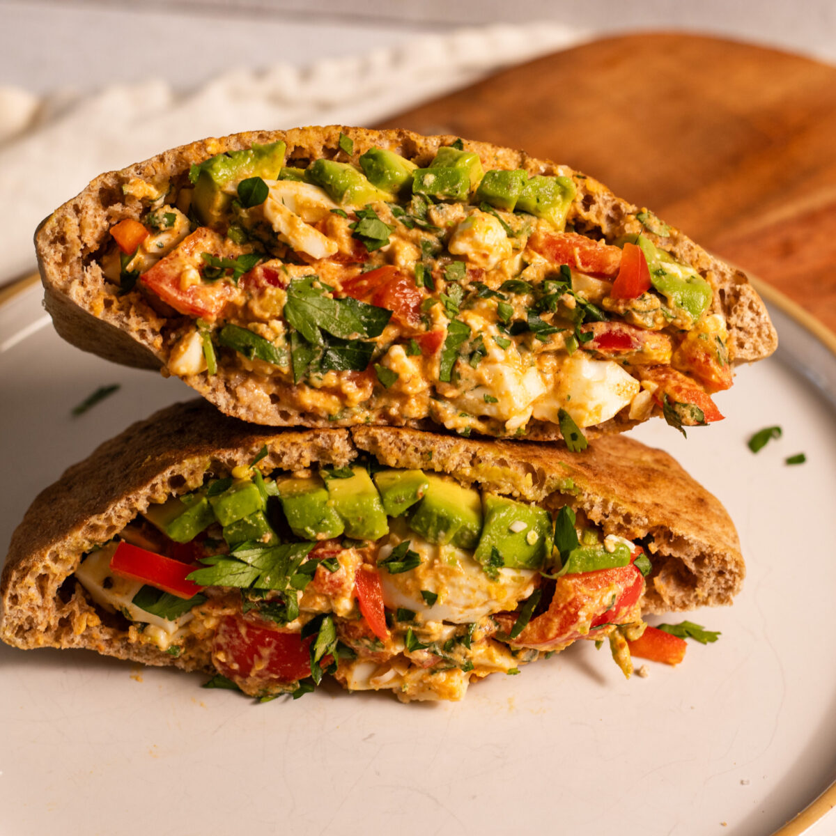 shakshouka egg salad