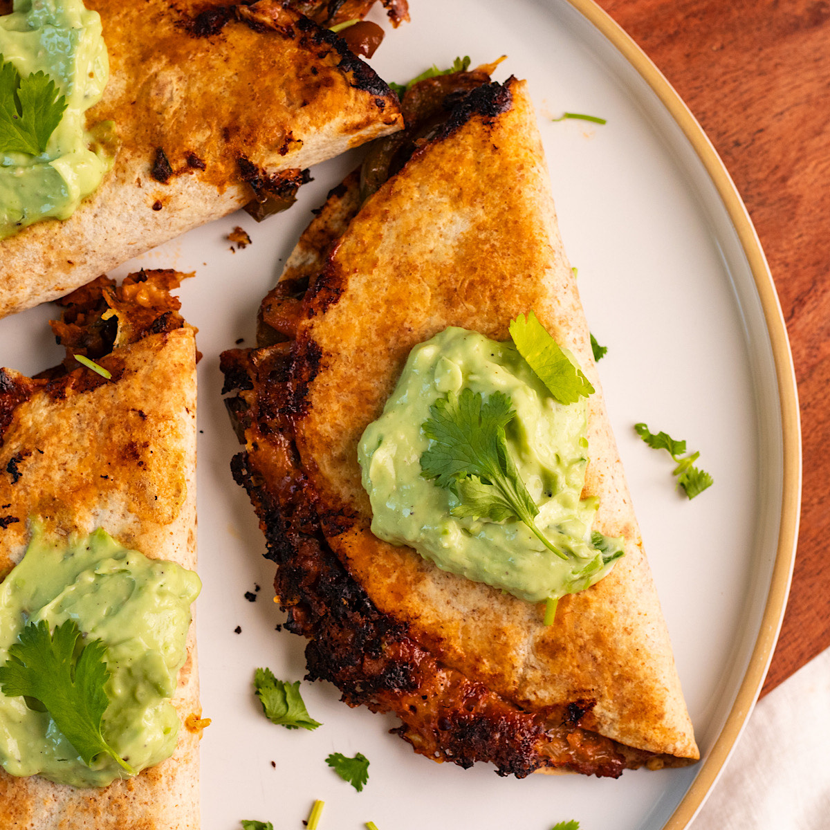 Crispy Baked Barbecue Chickpea Tacos