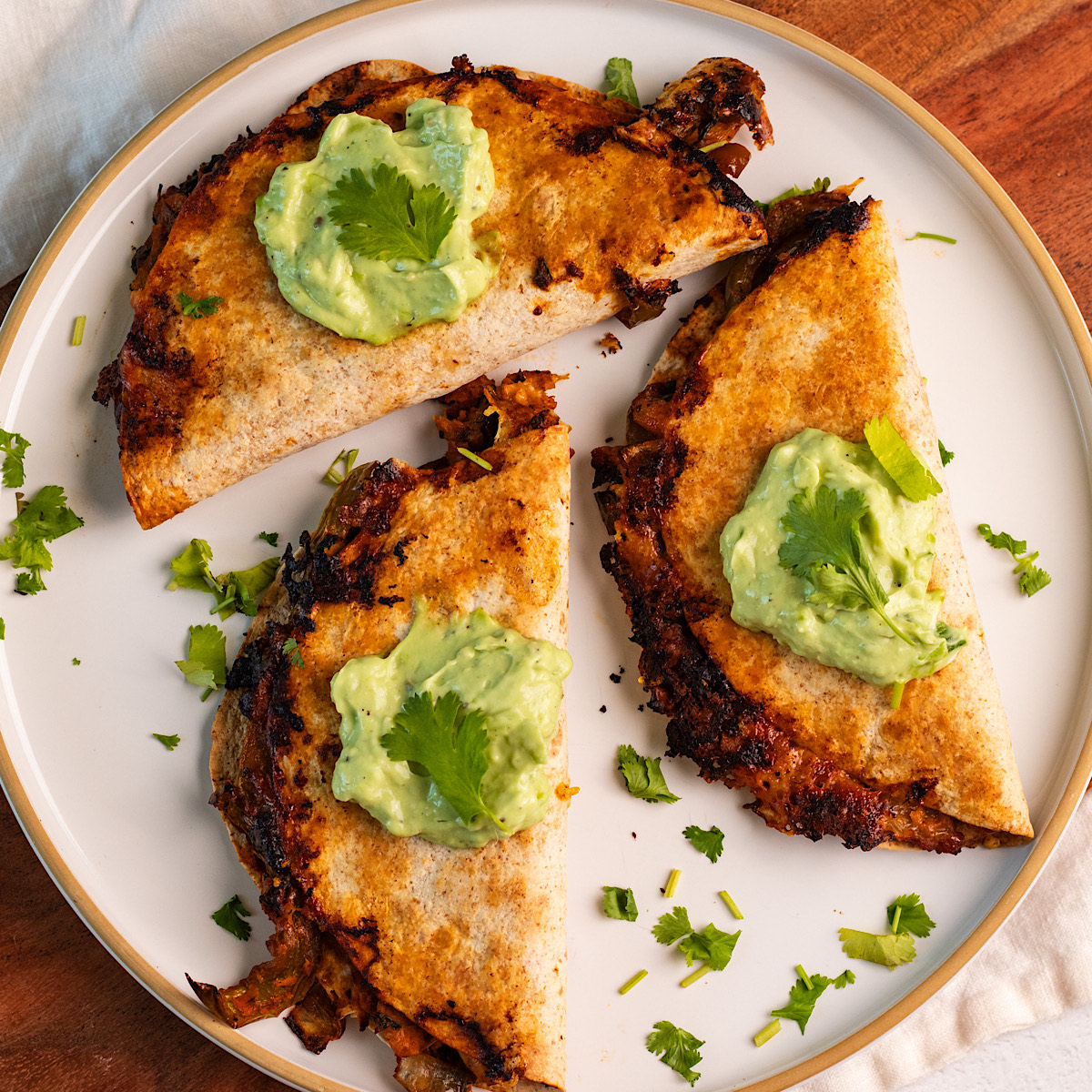 crispy baked barbecue chickpea tacos