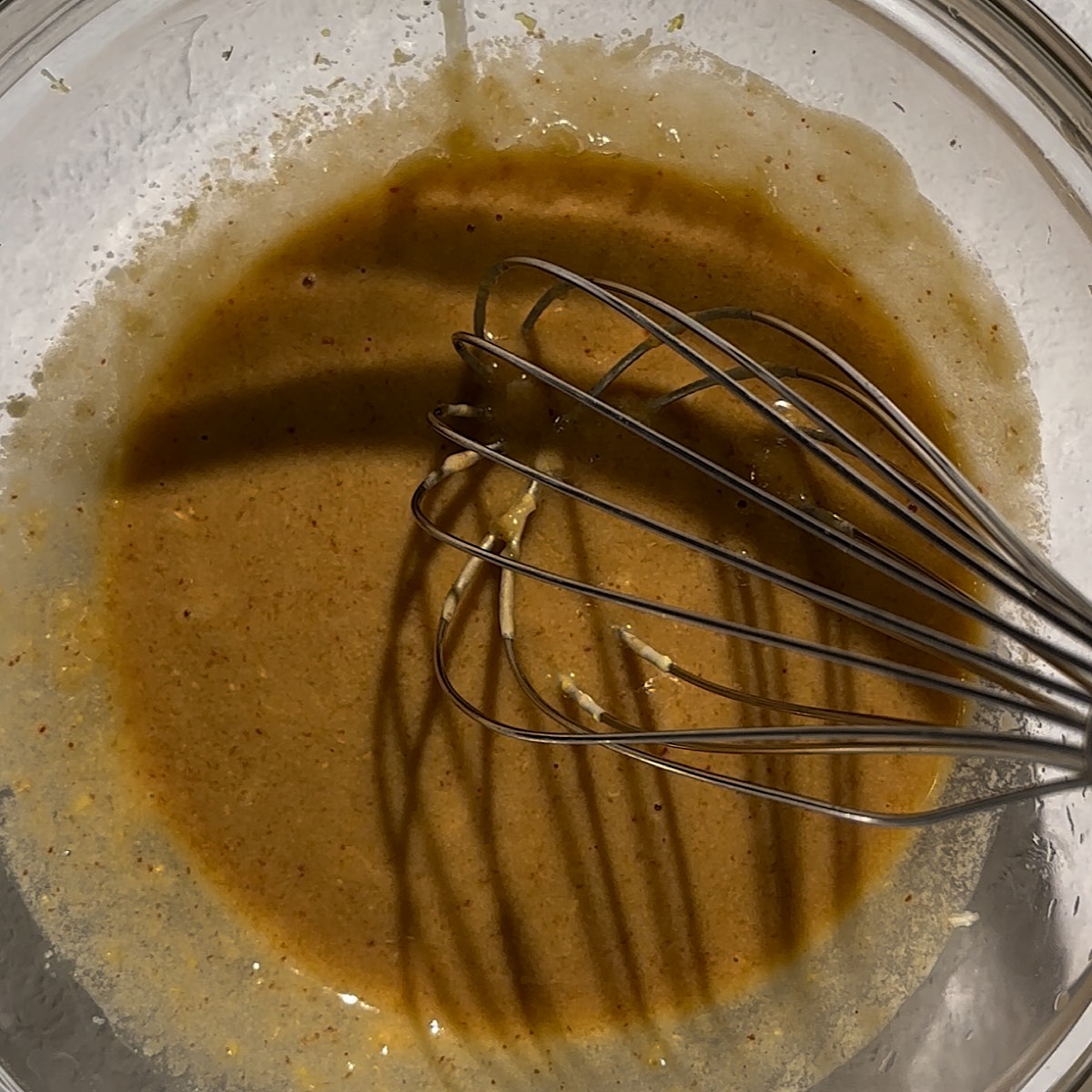 tahini sauce in bowl