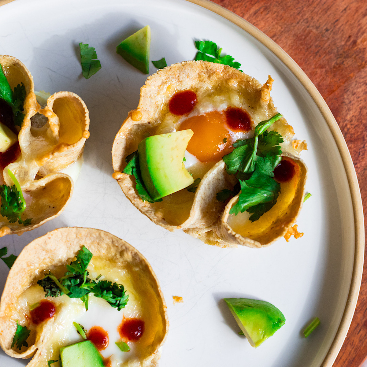 baked taco egg cups