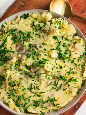cottage cheese mashed potatoes (high protein)