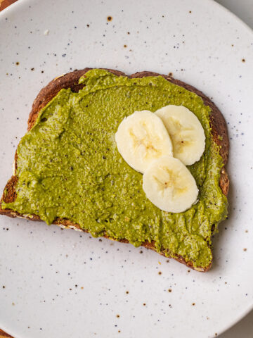homemade salted pistachio butter