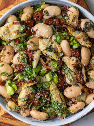 tuscan butter bean salad
