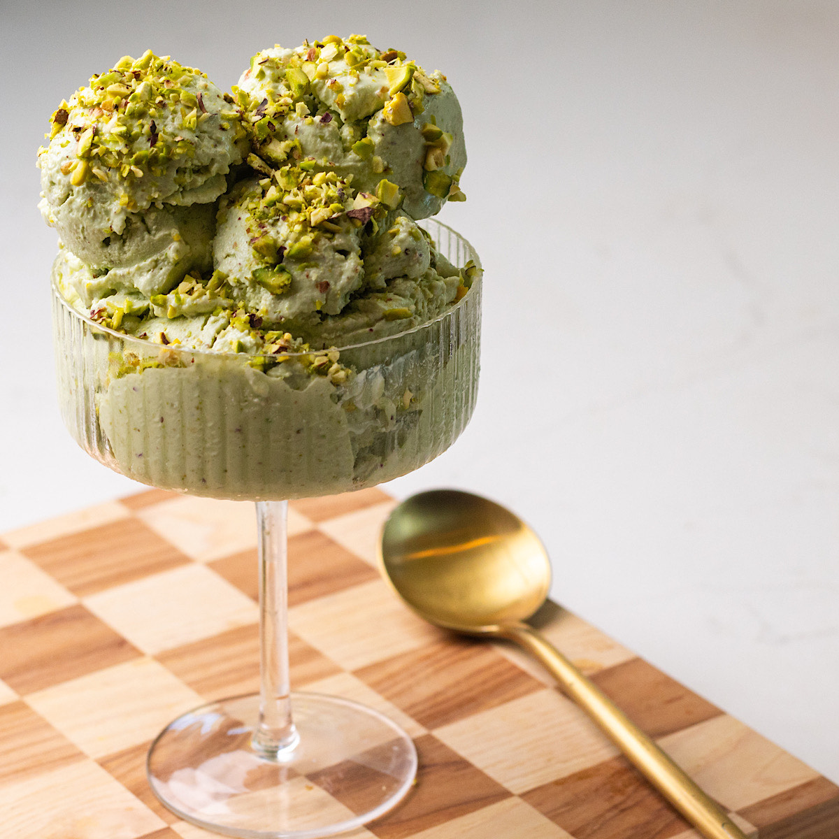 pistachio cottage cheese ice cream (high protein)