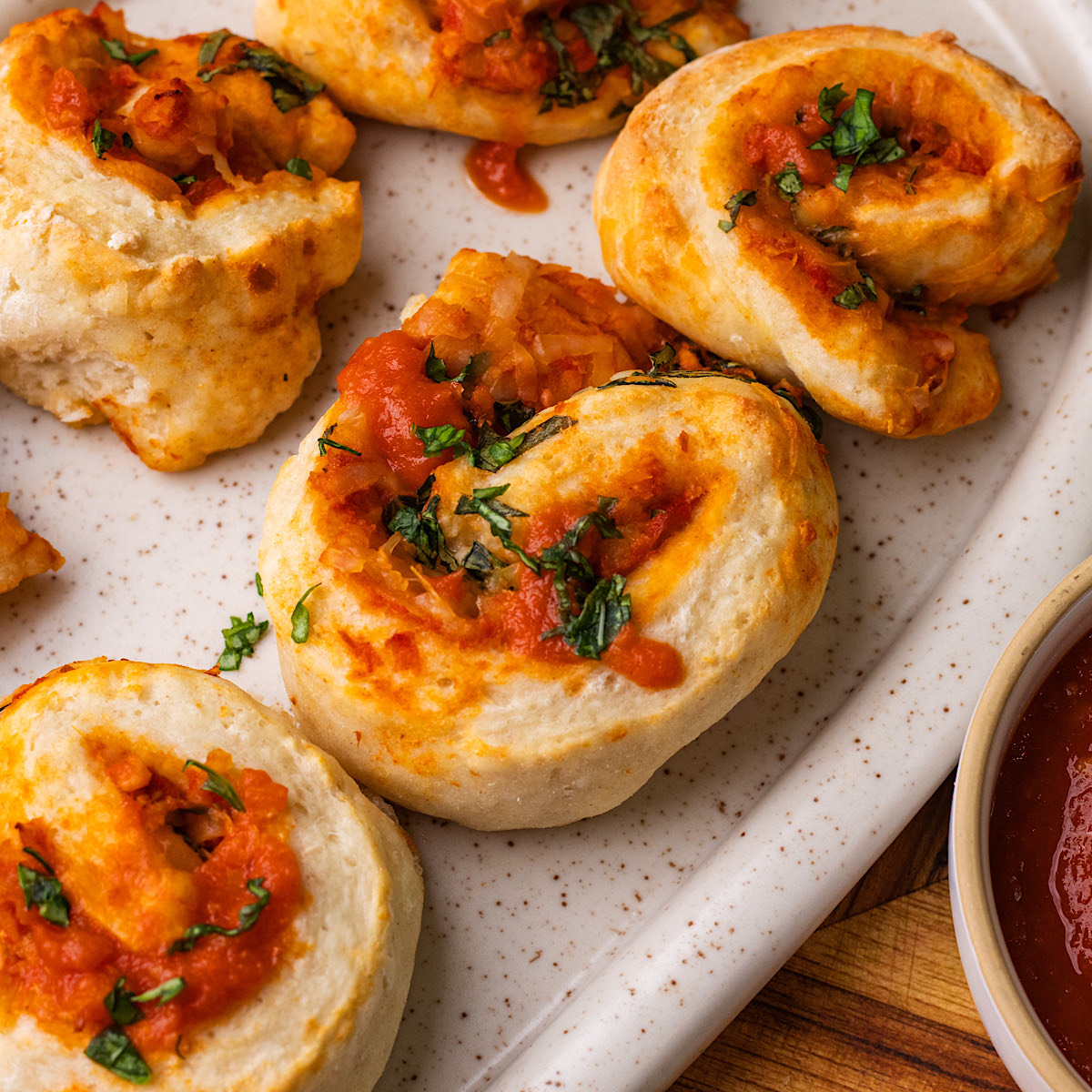 cottage cheese pizza rolls (high protein)