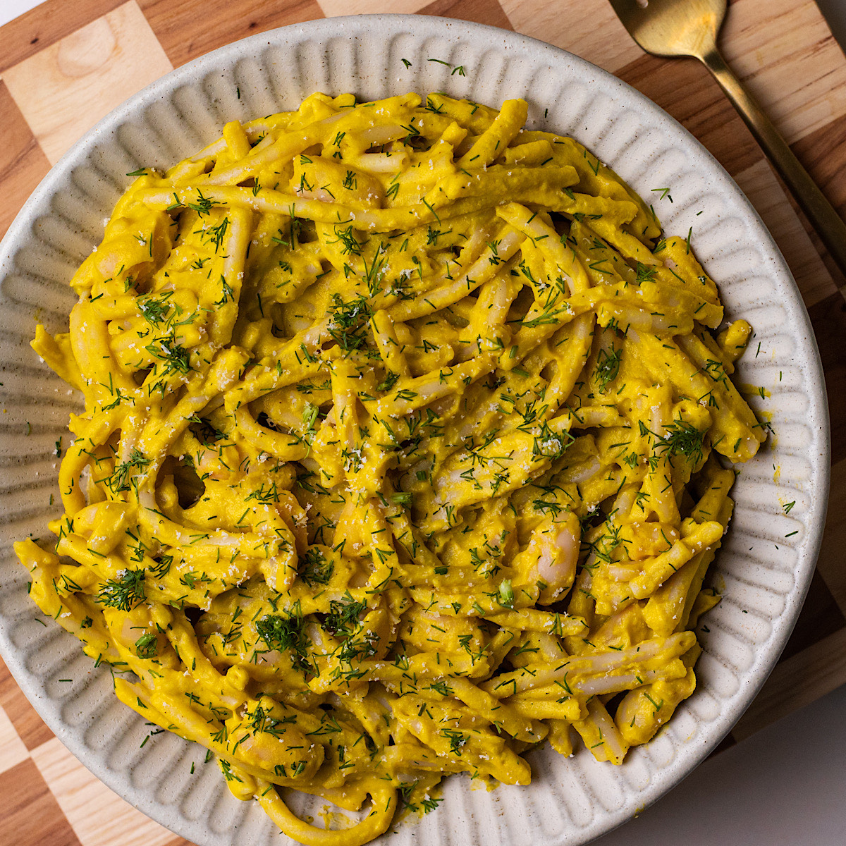 baked carrot feta pasta