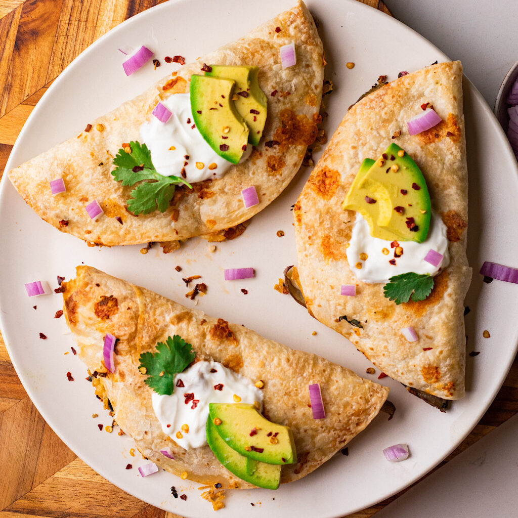 crispy shredded chipotle tofu tacos