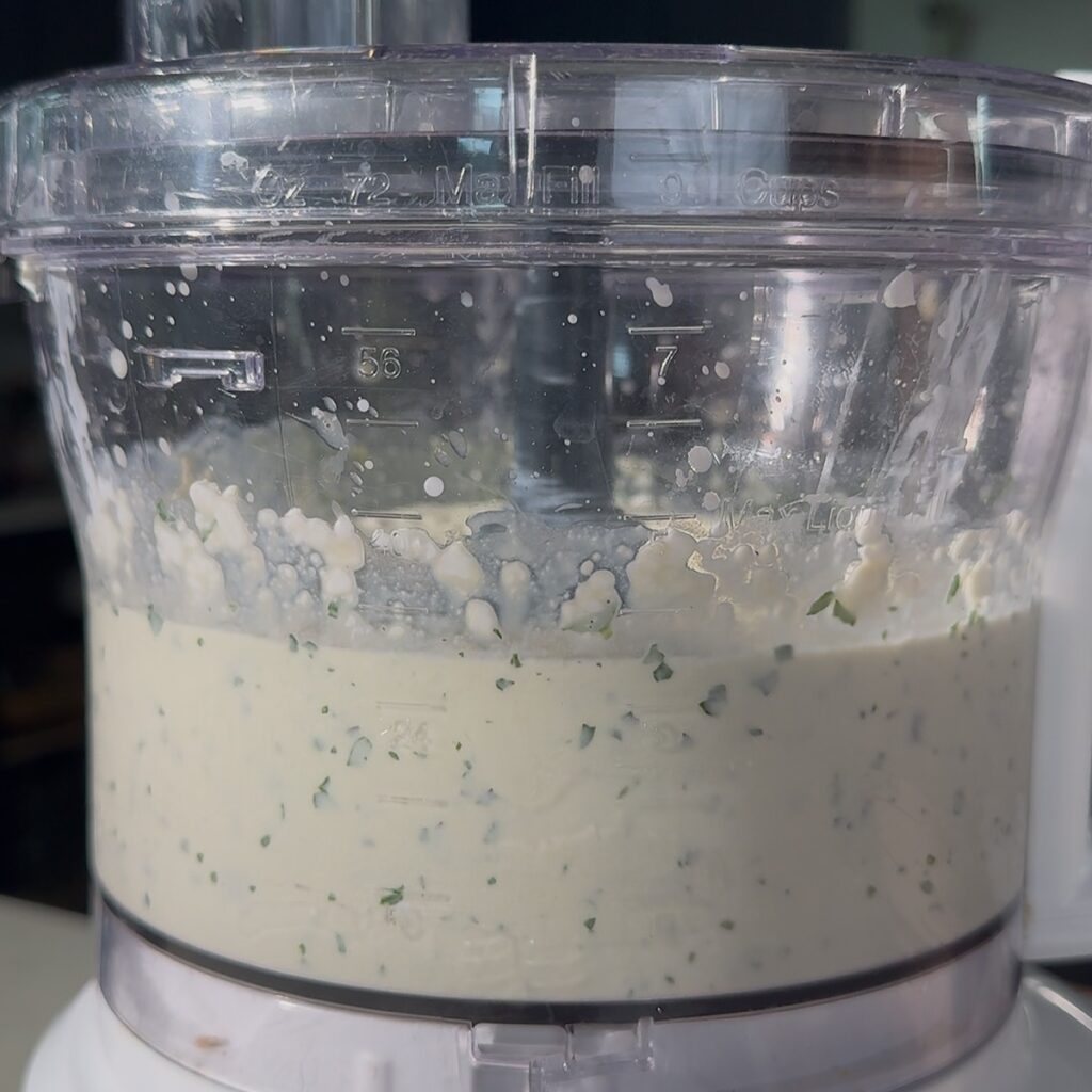 cottage cheese ice cream in blender