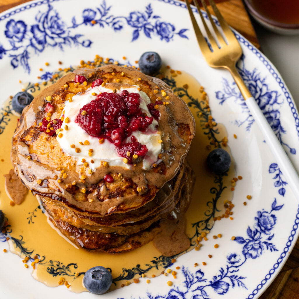 3 ingredient sweet potato pancakes