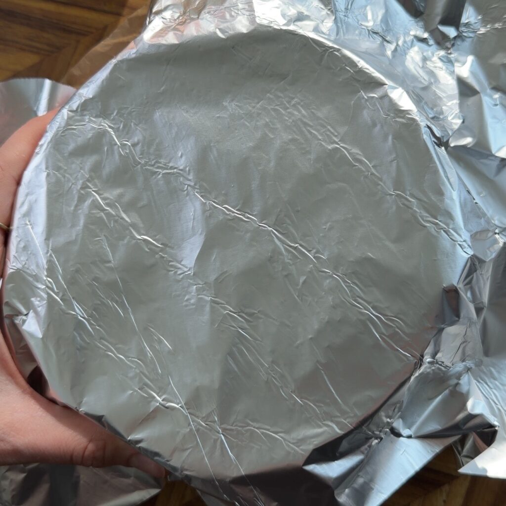 cheesecake in pan