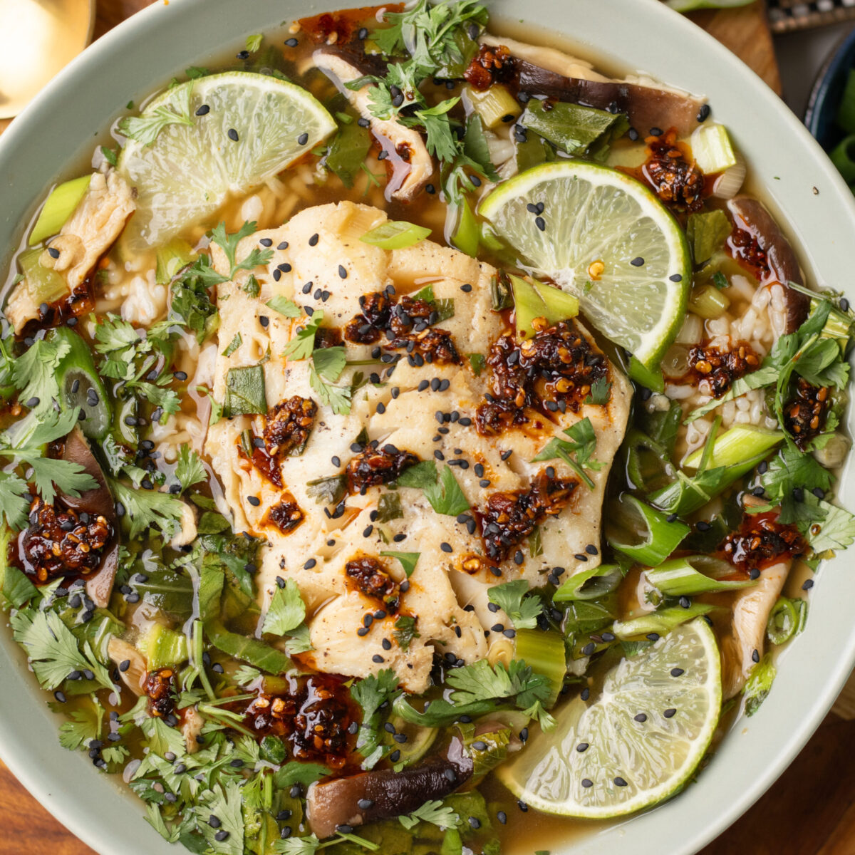one pot brothy cod