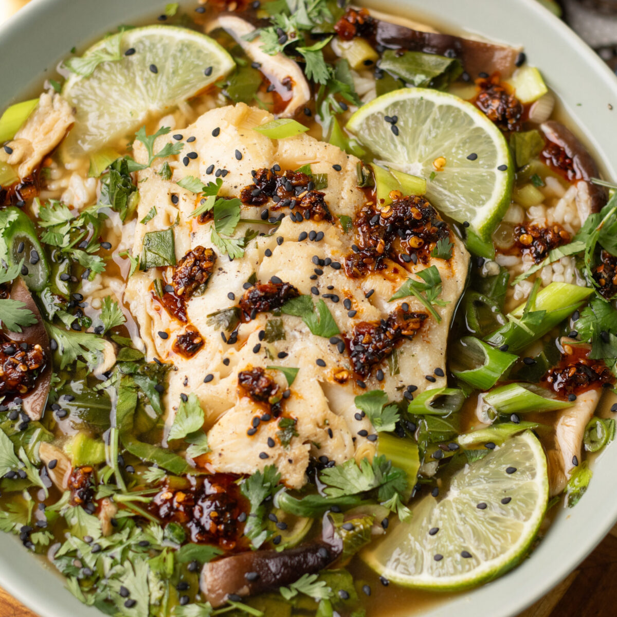 one pot brothy cod