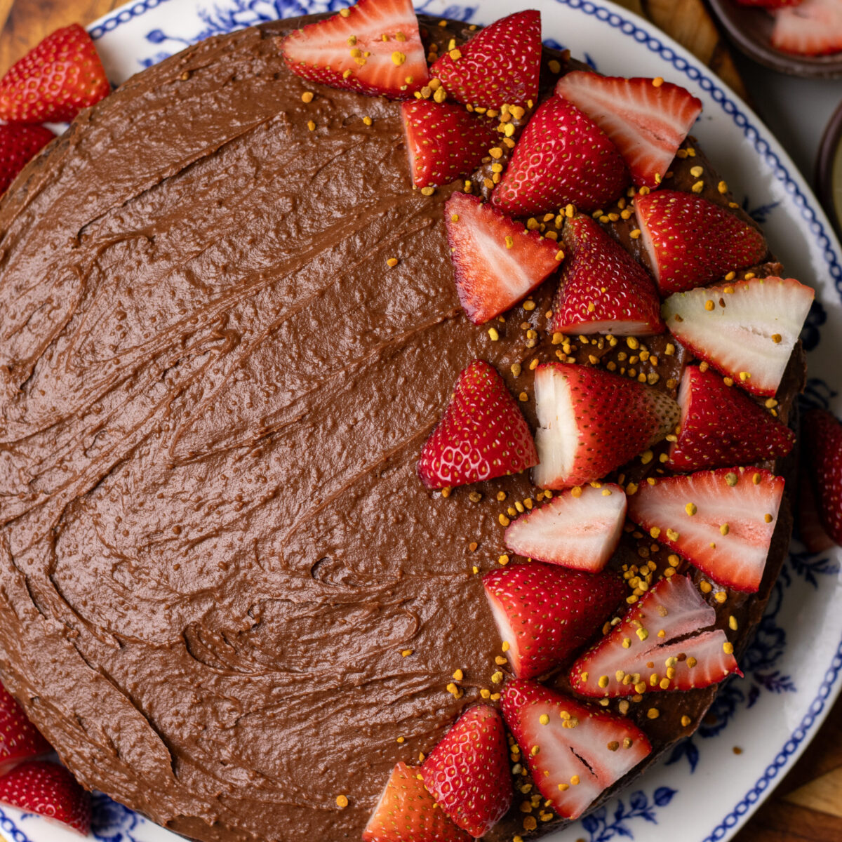 high protein cottage cheese chocolate cake