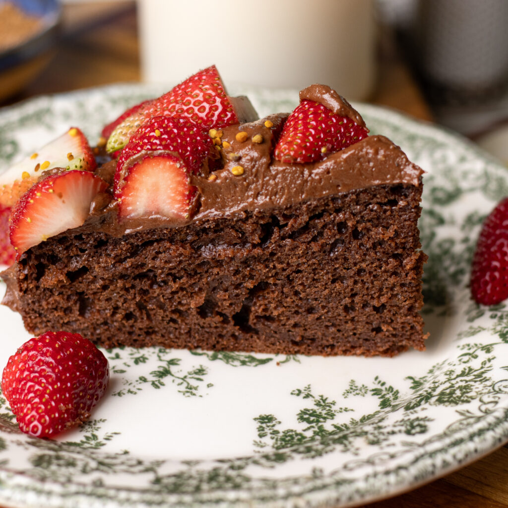 high protein cottage cheese chocolate cake