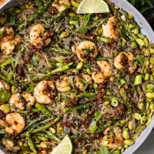 springy miso butter noodles