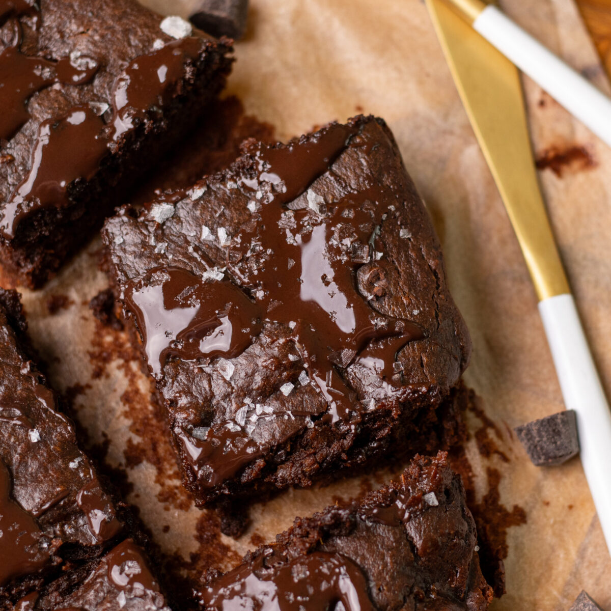 fudgy sweet potato brownies (gluten free)