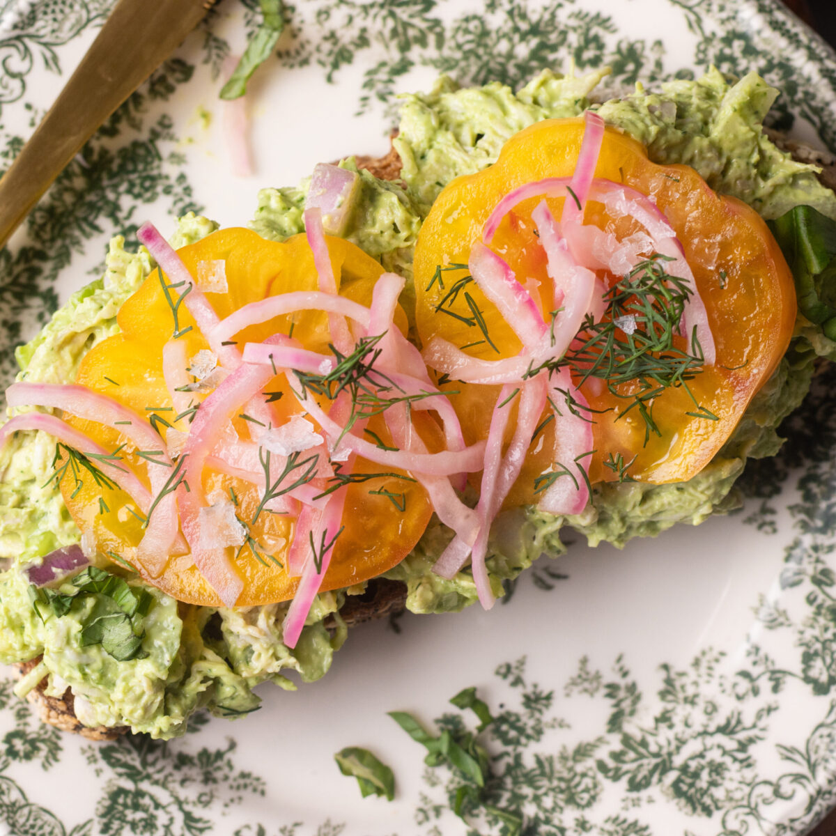 high protein green goddess chicken salad