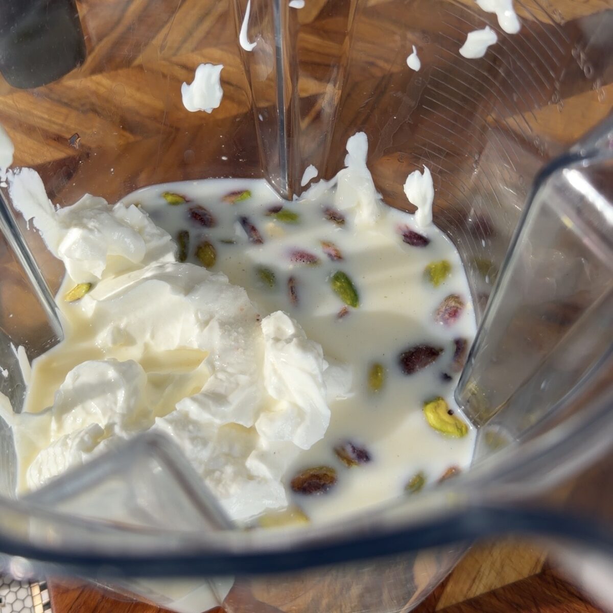 oats in blender