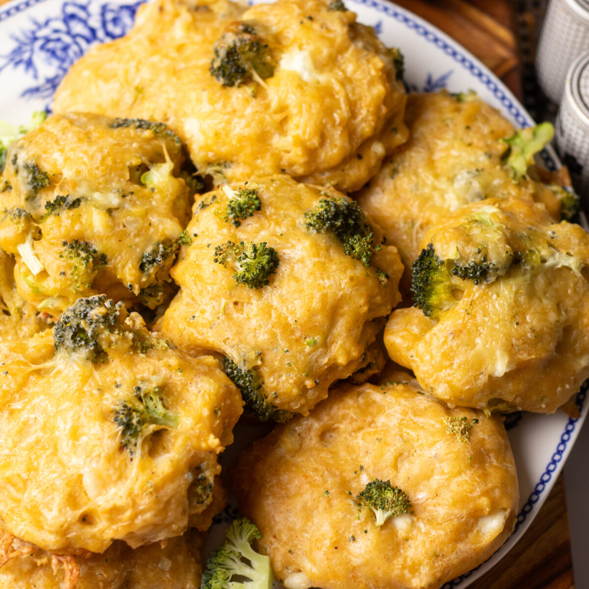 high protein broccoli cheddar cottage cheese egg biscuits
