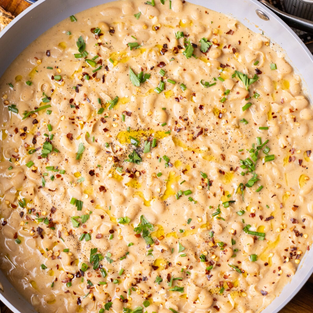 mac and cheese beans (high protein)